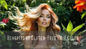 benefits of gluten-free hair color