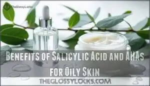 benefits of salicylic acid and ahas for oily skin