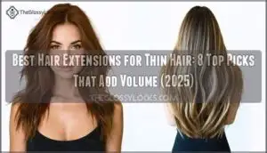 best hair extensions for thin hair