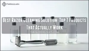 best razor cleaning solution