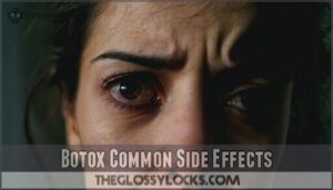 botox common side effects