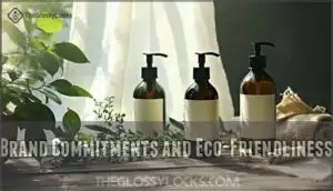 brand commitments and eco-friendliness