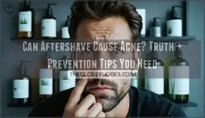 can aftershave cause acne