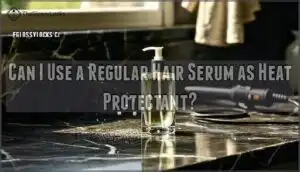 can i use a regular hair serum as heat protectant can i use a regular hair serum as heat protectant