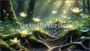 can you feel hair grow