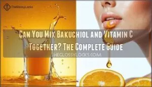 can you mix bakuchiol and vitamin c together
