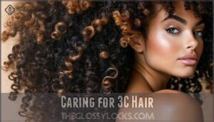 caring for 3c hair