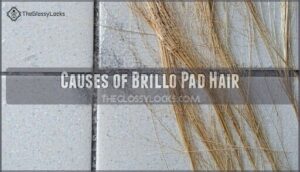 causes of brillo pad hair