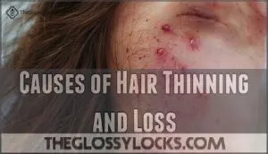 causes of hair thinning and loss