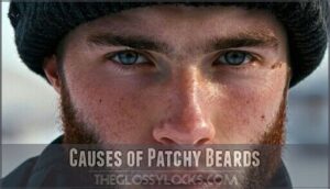 causes of patchy beards