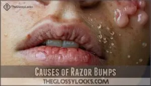 causes of razor bumps