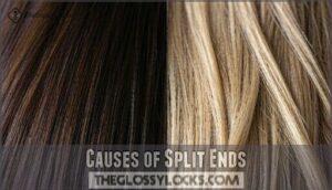 causes of split ends