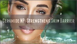 ceramide np: strengthens skin barrier