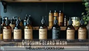 choosing beard wash
