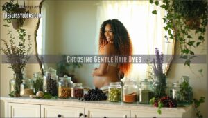 choosing gentle hair dyes
