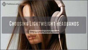 choosing lightweight headbands