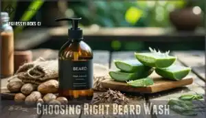 choosing right beard wash