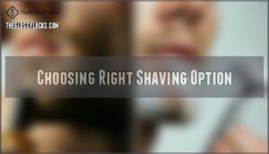 choosing right shaving option choosing right shaving option