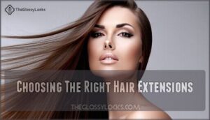 choosing the right hair extensions