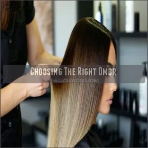 choosing the right ombré