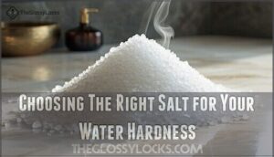choosing the right salt for your water hardness