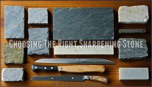 choosing the right sharpening stone choosing the right sharpening stone