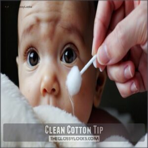 clean cotton tip
