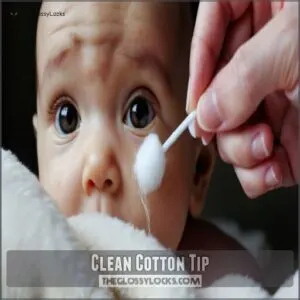 clean cotton tip