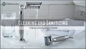 cleaning and sanitizing
