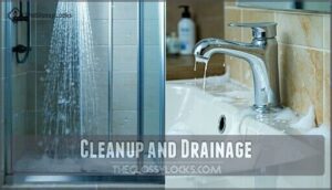 cleanup and drainage