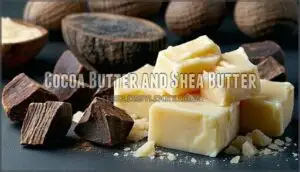 cocoa butter and shea butter