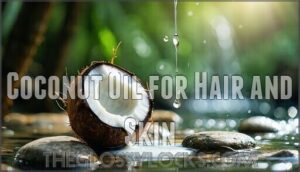 coconut oil for hair and skin