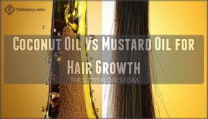 coconut oil vs mustard oil for hair growth