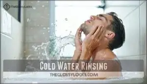 cold water rinsing
