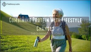 combining protein with lifestyle changes