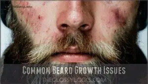 common beard growth issues