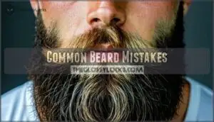 common beard mistakes