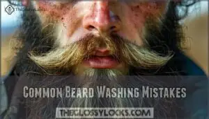 common beard washing mistakes