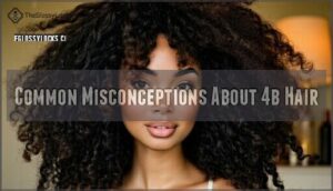 common misconceptions about 4b hair