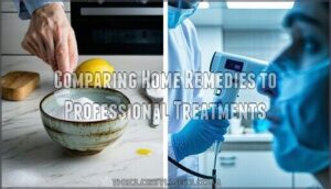 comparing home remedies to professional treatments