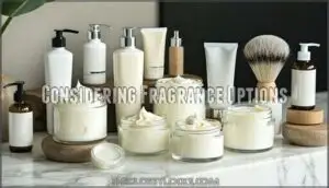 considering fragrance options
