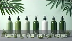 considering hair type and concerns considering hair type and concerns