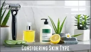 considering skin type considering skin type