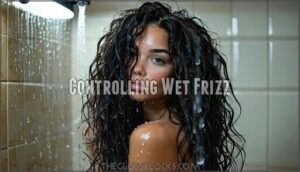 controlling wet frizz