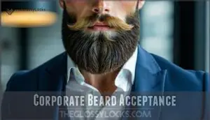 corporate beard acceptance