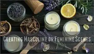 creating masculine or feminine scents
