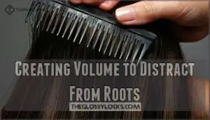 creating volume to distract from roots