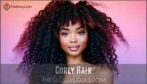 curly hair