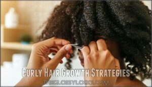 curly hair growth strategies