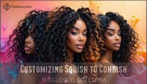 customizing squish to condish